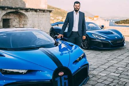 Mate Rimac Nevera Bugatti Chiron