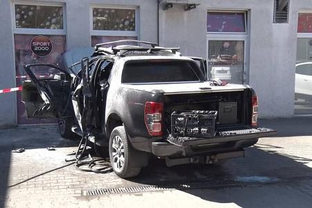 Fahrzeug Explosion Pick-up