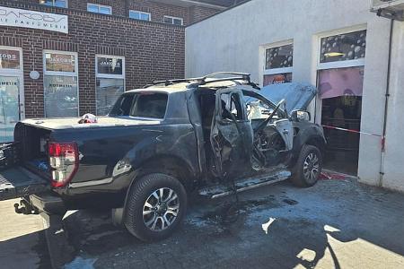 Fahrzeug Explosion Pick-up