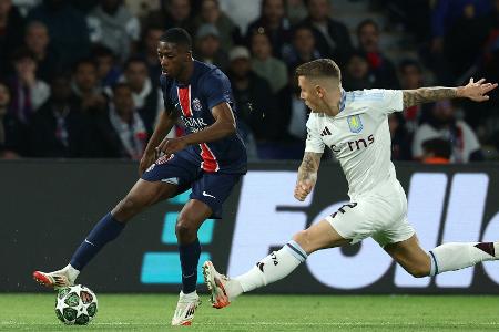 Mit Titelschwung und Traumtoren: PSG schlägt Aston Villa
