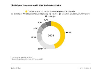 ADAC Pannenstatistik 2024