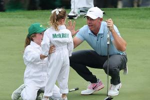 Vor Masters: McIlroy-Tochter stiehlt mit Putt allen die Show