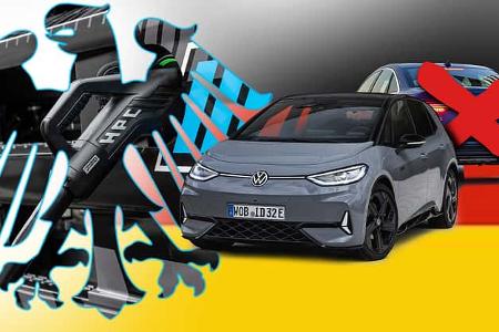 Bundesrat Elektroauto Prämie Dieselprivileg Collage