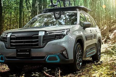Subaru Forester mit Offroad-Zubehör-Paket Japan