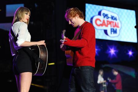 Ed Sheeran verrät: So oft sieht er langjährige Freundin Taylor Swift