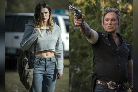 Bella Thorne wirft Mickey Rourke verstörenden Gewaltausbruch vor