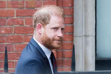 Prozess in London: Prinz Harry fühlt sich 