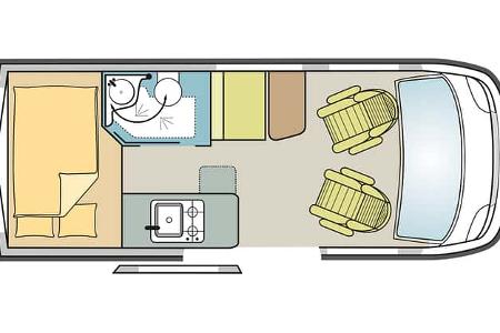 Campingbusse (2025) P…SSL SUMMIT 540 Grundriss