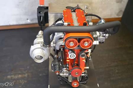 Enjomor GS-L4 Mini-Motor mit Turbo-Kit