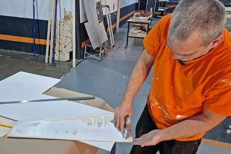 Wasserschaden am Caravan reparieren