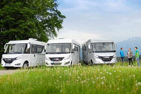 Hymer B-Klassen im Vergleich