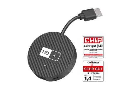 HD+ IP TV-Stick zum Streamen unterwegs