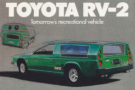 Toyota RV-2 (1972) Camper-Studie Tokyo Motor Show