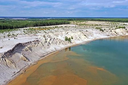 Gefahr, Bergbau, Brandenburg, Braunkohletagebau