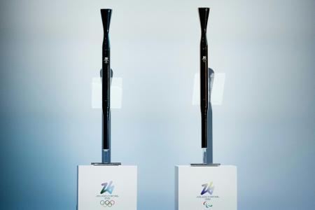 Winter-Olympia: So sehen die Fackeln aus