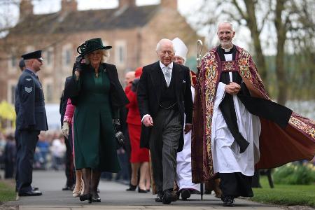 König Charles III. besucht besonderen Gottesdienst am Gründonnerstag
