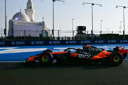 McLaren dominiert die Konkurrenz vor dem Qualifying in Dschidda