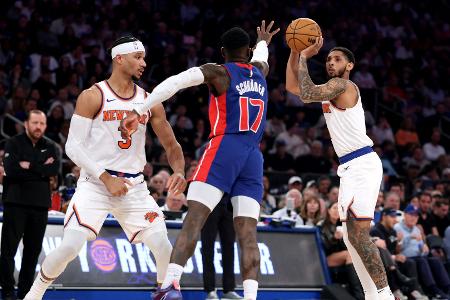 NBA: Schröder und Pistons verlieren Spiel eins in New York