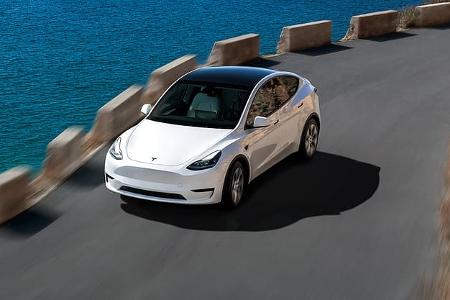 Tesla Model Y Maximale Reichweite Elektro-SUV