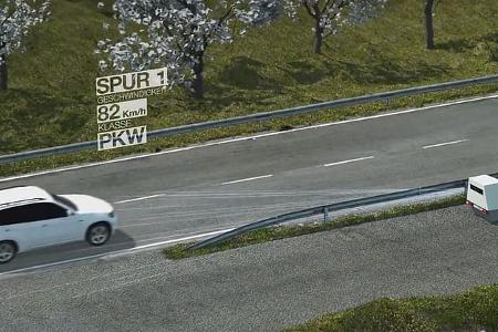 Vitronic Enforcement Trailer Blitzer-Anhänger