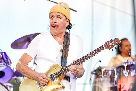 Nach positivem Coronatest: Carlos Santana sagt weiteres Konzert ab