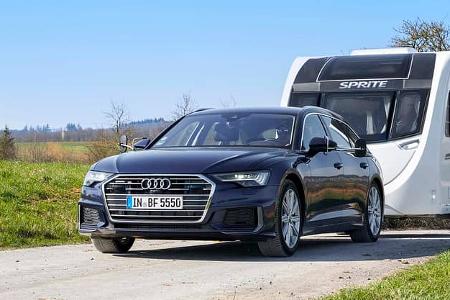 Zugwagentest Audi A6 Avant Quattro