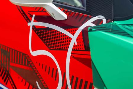 VW Polo R World Rallycross Harlekin-Lackierung