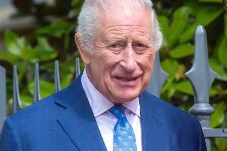 König Charles spricht über 