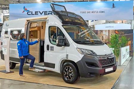 Campingbus, Messestand, Citroen Jumper