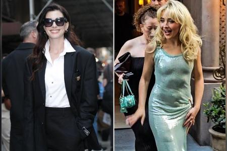 Anne Hathaway, Sabrina Carpenter und Co. feiern bei Pre-Met-Gala-Party