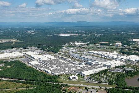 02/2022, BMW Werk Spartanburg größter Autoexporteur USA