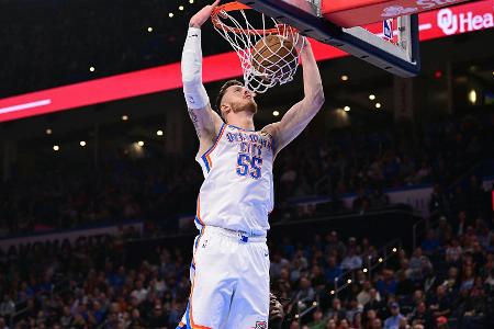 OKC und Hartenstein verlieren Krimi gegen Denver