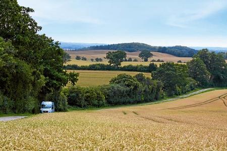 Landschaft in der Holsteinischen Schweiz