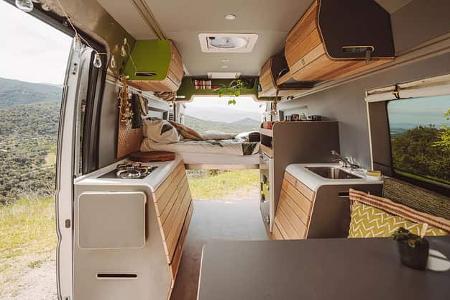  Modularer Beispiel-Ausbau von Vanjorn, freie Blickachse, Grundriss