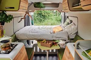  Modularer Beispiel-Ausbau von Vanjorn, Bett