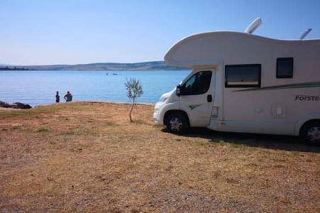 Stellplatz am Camping Igor in Starigrad-Paklenika