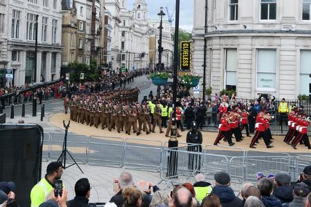 Insgesamt vier Tage dauern die Gedenkfeiern im Vereinigten Königreich.