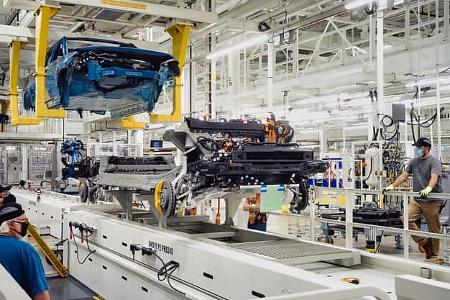 Rivian Fabrik Autofabrik Produktion Elektroauto