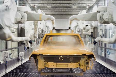 Rivian Fabrik Autofabrik Produktion Elektroauto