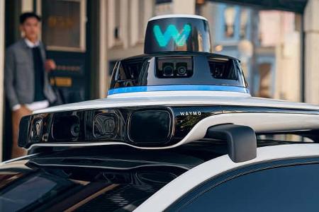Waymo Jaguar I-Pace Robotaxi selbstfahrendes Auto
