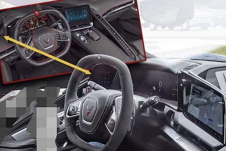 Erlkönig Chevrolet Corvette C8 Facelift