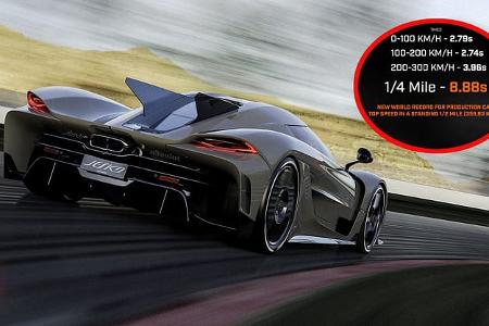 Koenigsegg Jesko Absolut Rekorde Bestmarken Bestzeiten