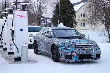 Erlkönig Ferrari EV