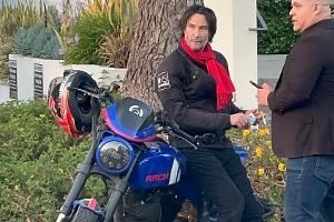 Keanu Reeves: Auf eigenem Bike zu "John Wick"-Doku