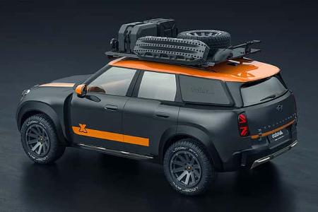 Delta 4x4 und X-raid Mini Countryman Beast