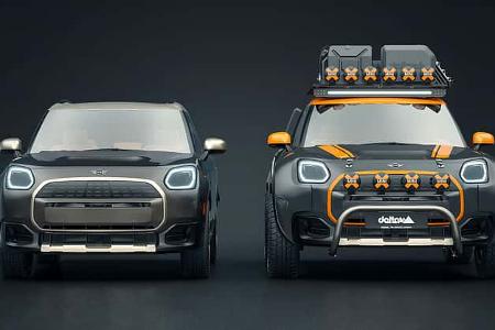 Delta 4x4 und X-raid Mini Countryman Beast
