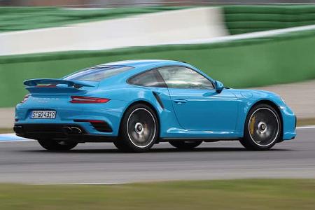 Porsche 911 Turbo, Seitenansicht