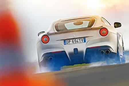 Ferrari F12 Berlinetta, Heckansicht