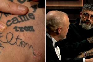 Nach verlorener Wette: Rapper Sido zeigt sein Elton-Tattoo