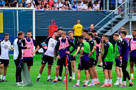 Nationalmannschaft veranstaltet öffentliches Training